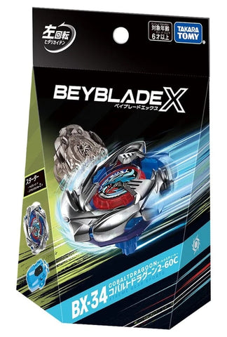 [PRE-ORDER JULY 20]Beyblade X BX-34 Cobalt Dragoon Starter BGL Hobbies