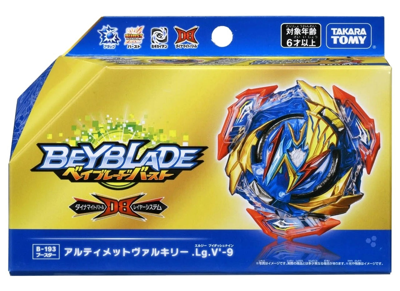 Beyblade BURST Dynamite Battle B-193 Booster Ultimate Valkyrie Legacy Variable'-9 Beyblade Takara Tomy