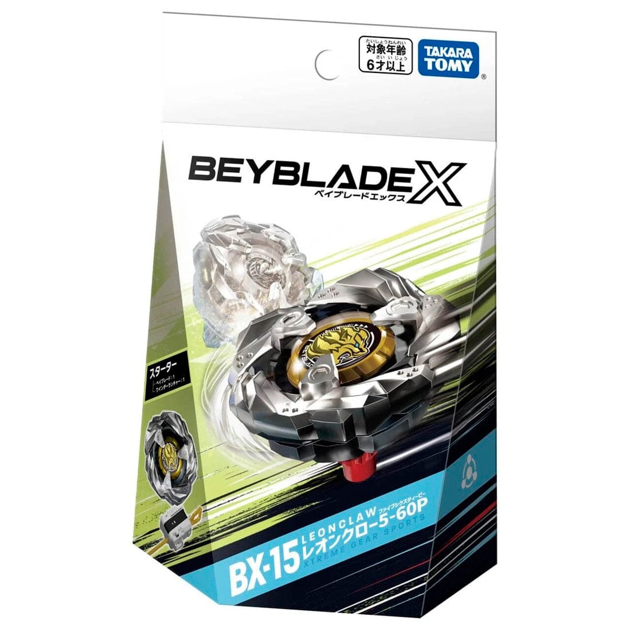 [PRE-ORDER OCT 20] Beyblade X BX-15 Starter Leon Claw 5-60P BGL Hobbies